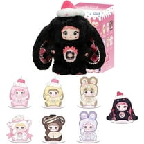 Nommi Blind Box Plush v7 Sweet Bite Series, Nommi Plush Blind Box 1PC (1 of 7 Possible Styles) Cute Nommi Figures Collectible Toys Blind Boxes Birthday Gifts (1PC BlindBox, Random)