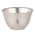 thumbnail image 1 of Lixada Lixada Tasse Isolée en Titane à Double Paroi pour Usage Extérieur et Intérieur, Capacité de 50ml, Design Léger et Durable pour Camping, Randonnée et Boissons Quotidiennes, 1 of 7
