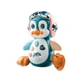 thumbnail image 2 of Juguete musical de pingüino caminante con luces y sonidos | Modo interactivo de gateo y aprendizaje | Juguete educativo para bebés y niños pequeños de 1 a 3 años, 2 of 5