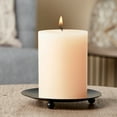 thumbnail image 3 of (3 pack) Mainstays Unscented Pillar Candles, 3 x 4 inches, Ivory, 3 of 6