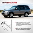thumbnail image 4 of Nilight Front Left Window Regulator with Motor, Compatible with 1997 1998 1999 2000 2001 Honda CR-V, Power Window Lift Motor Assembly, Driver Side, OE Replacement, 4 of 7