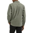 thumbnail image 3 of Wrangler® Men's and Big Men's Relaxed Fit Long Sleeve Woven Shirt, S-5XL, 3 of 5