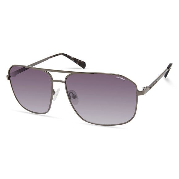 Gafas de sol Kenneth Cole Navigator Matte Gunmetal Gradient 62 mm