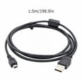 thumbnail image 2 of Mini Mini USB Data Cable USB To Mini 5pin Data Cable Transfer Cable T Port V3 Charging Cable, 2 of 2