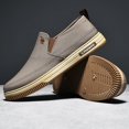 thumbnail image 4 of CANEMON Men's Canvas Slip-On Loafers, LY553, Khaki, US 9.5, 4 of 9