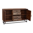 thumbnail image 5 of Muyal Recycled Mango Wood Sideboard with 4 Drawers and 2 Doors, 5 of 5