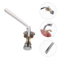 thumbnail image 2 of Milisten 1pc Trombone Watergate Key Bond with Cork Pad Drain Clique Trombone Accessory (Silver), 2 of 6