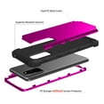 thumbnail image 3 of Galaxy S20+ Case, S20 Plus Case, Allytech Dual Layers Hybrid Corner Protective Shockproof Anti-Scratch Wireless Charging Support Defender Bumper Back Cover Case for Samsung Galaxy S20+ 6.7",Purple, 3 of 11