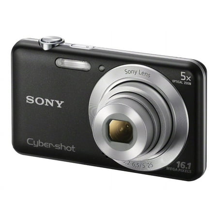 Sony Cyber-shot DSC-W710 - Digital camera - compact - 16.1 MP - 5x optical zoom - black