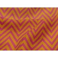 thumbnail image 4 of oneOone Tissu Jersey Viscose Chevron Imprimé Géométrique BTY 60 Pouces de Large, 4 of 4