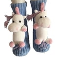 thumbnail image 1 of Antideslizantes De Punto Para Suéter, Calcetines Cálidos Gruesos De Invierno, Calcetines Bonitos De Animales Con Dibujos Animados En 3D, Calcetines Divertidos Para El Hogar sonducket HA046740-01, 1 of 6