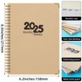 thumbnail image 3 of 2025 Planner, Tyeign 2025 Planner 2025 Weekly Planner 2025 Organizer Planner | Weekly Monthly Planner Journal to Track Weekly to Do List Notebook Monthly Organizer A5 Weekly Planner Notebook, 3 of 9