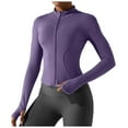 thumbnail image 2 of eczipvz Gym Sets Woman Seamless Ribbed Crop Tank High Waist Shorts Yoga Outfits 2 Piece Purple,2XL, 2 of 5