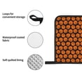 thumbnail image 5 of ZICANCN Oven Mitts and Pot Holders Sets, Basketball Sports Orange Balls Baking Sets Kitchen Heat Resistant 4 Pieces, 5 of 8