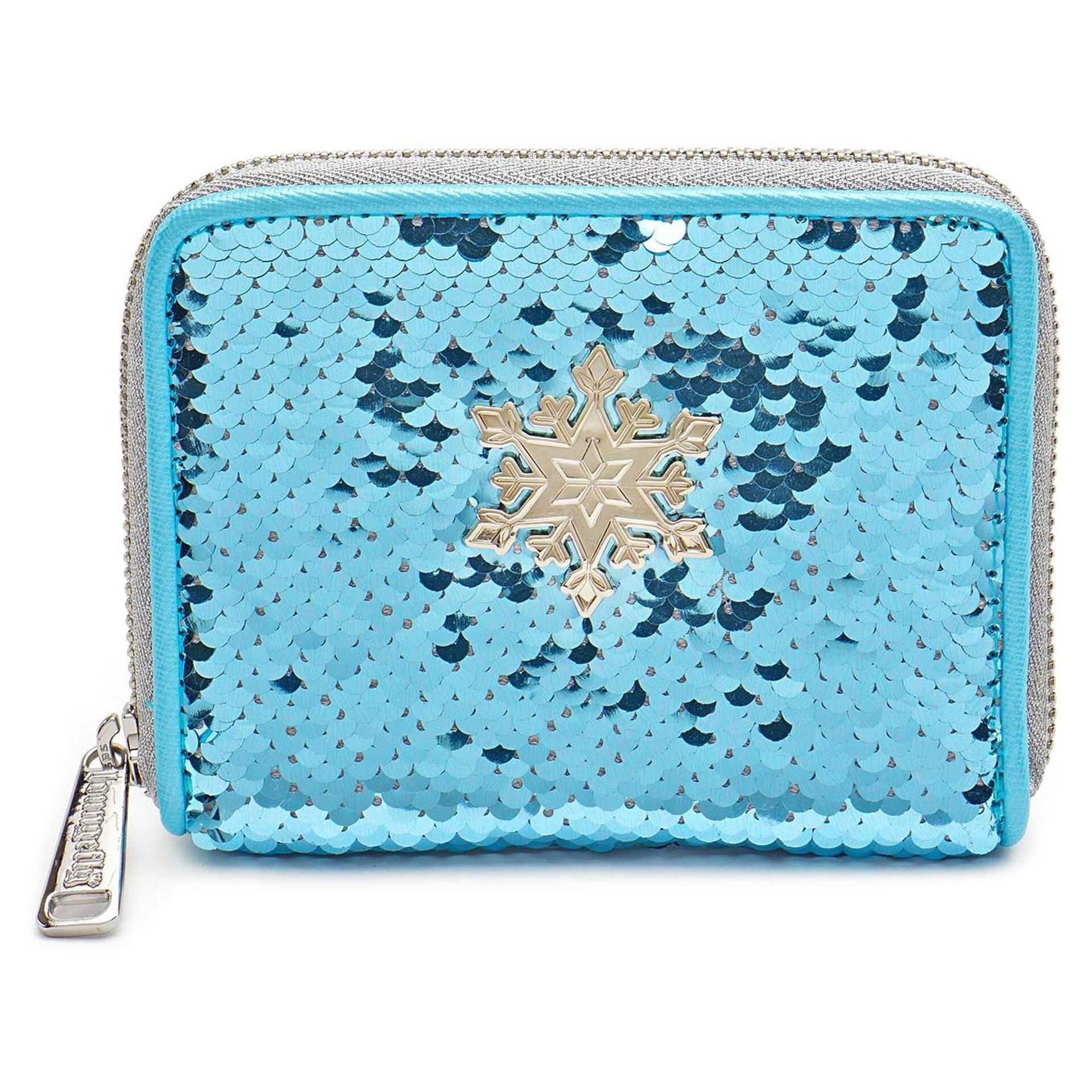 Loungefly Disney Frozen Elsa Reversible Sequins Wallet