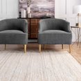 thumbnail image 4 of nuLOOM Eleonora Hand Woven Jute Area Rug, 5 x 8, White, 4 of 4