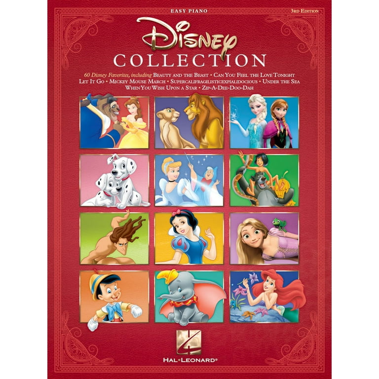 The Disney Collection Easy Piano Series - Walmart.com
