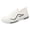 White, variant on Rokment Running Walking Tennis Shoes for Men Breathable Mesh Lightweight Jogging Fitness Workout Trainers Casual Driving Fashion Sneakers White Size 8