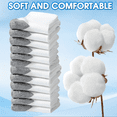 thumbnail image 5 of GARITIN Women's Crew Socks 10 Pairs, Soft Breathable Athletic Crew Socks, Reinforced Toe Cushioned Casual Sports Socks, White, 5 of 6