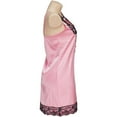 thumbnail image 4 of Jenna Rink Inspired Pink Slip Dress – Lace Trim Bodycon Mini Dress for Women, 4 of 6