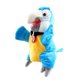 thumbnail image 2 of Gwong Juguete Simulación Soft Pájaro Parrot Manguito de Peluche Puppet Muñecas Relleno Muñeca Juguete Niños Regalo Gwong 30005138, 2 of 7