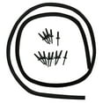 thumbnail image 6 of Auto Car Plastic Rivet Car Accessories Bumper Hood Seal Rivets For Challenger 2008-2022 For Dodge Rubber Plastic 68051392AB None, 6 of 12
