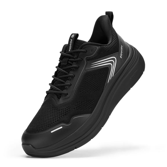 FitVille Men's Extra Wide Walking & Running Shoes Arch Support Non Slip Athletic Shoes Gym Workout Jogging Comfortable Sneakers