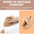 thumbnail image 6 of X9 Performance Wireless Vertical Ergonomic Mouse - Click with Capybara - (BT + 2.4G) Up to 4000 DPI, 6 Button, Rechargeable - Bluetooth Ergonomic Vertical Mouse Wireless - For Mac and PC - Brown, 6 of 8