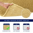 thumbnail image 6 of Subrtex Luxury Chenille Bathroom Rug Extra Soft and Absorbent Shaggy Rugs (Beige,20"*32"), 6 of 8