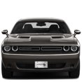 thumbnail image 4 of Dodge SRT Hellcat 3D Logo on Logo Pattern Brushed Aluminum License Plate, 4 of 6