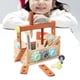 thumbnail image 5 of Banco de herramientas de madera, juguete de regalo, juego de herramientas para niños, juguete de construcción de madera, caja de herramientas de, 5 of 8