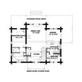 thumbnail image 2 of 001-1059: Log Cabin 3 Bed, 3 Bath Luxury Home Plan, 2155 Sq Ft: Full Blueprints with License to Build by Home Plan Marketplace - Lesuto, 2 of 7