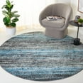 thumbnail image 5 of SAFAVIEH Porcello Manus Geometric Area Rug, Charcoal/Blue, 8' x 10', 5 of 5