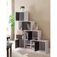 thumbnail image 5 of Allora Contemporary Wood 9-Cube Bookcase in White, 5 of 10