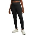 thumbnail image 4 of Hanes Women's Stretch Jersey Leggings, 27" Black M, 4 of 7