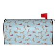 thumbnail image 2 of Xecao Dachshund Dog for Mailbox Cover with Magnetic Strips, Waterproof and Sunscreen, Adds a Decorative Touch to Your Garden Yard., 2 of 9