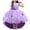 Purple, variant on Akiihool Pageant Dresses for Girls Toddler Baby Girl Gown Flower Embroidery Tutu Dress Wedding Special Occasion Tulle Dress(Blue,6-7 Years)