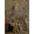 thumbnail image 3 of Peter Paul Rubens 11x14 Black Modern Framed Museum Art Print Titled - The Assumption of The&nbsp;Virgin (1636-38), 3 of 5