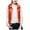 Orange, variant on Sentmoon Slim Puffer Vest Cotton Sleeveless Plus Size Womens Winter Coats,Solid Color Casual Fashion Winter Jackets for Women Classic Fit Coats Pink L Up to 40% Off