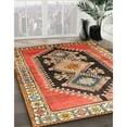 thumbnail image 2 of Ahgly Company Indoor Square Traditional Sand Brown Persian Area Rugs, 8' Square, 2 of 6