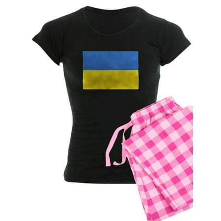

CafePress - Ukraine Flag Pajamas - Women s Dark Pajamas