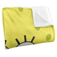 thumbnail image 3 of Spongebob Blanket, 50"x60" Spongebob Goofy Smile Face Silky Touch Super Soft Throw Blanket, 3 of 6