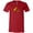 Canvas Red, variant on Get Into the Ark of Jesus Christ Men Unisex Jersey S V Neck Tee