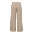 thumbnail image 3 of Yesfashion 2025 Women Sports  Pants High Waist Casual Wide Leg Long Lounge Pull On Trousers with Pocket, 3 of 8