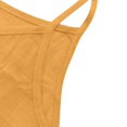 thumbnail image 4 of Tops for Women under $5 Cotton Linen Sleeveless Camisole Solid Color Top Yellow M, 4 of 6