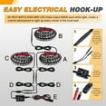 thumbnail image 6 of Waywe RGB Truck Bed Light Strip 3PCS 60" 270 LEDs Neon Accent Lighting with RF Remote On/Off Switch Splitter Extension Cable for 12 V Car Cargo Pickup SUV RV Boat, 6 of 9