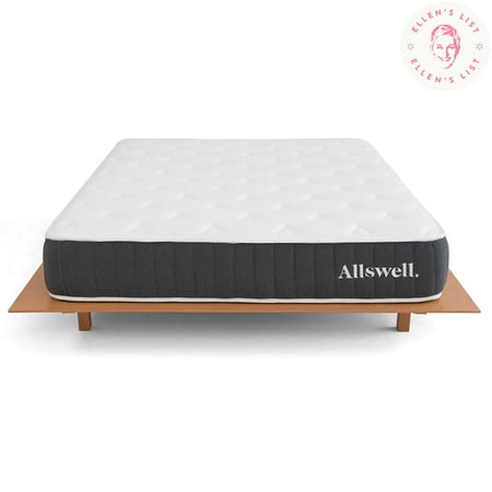 The Allswell 10 Inch Bed in a Box Hybrid Mattress,...