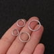 thumbnail image 2 of Anillo sin costura de acero inoxidable de bucle cerrado, bucle abierto, hebilla de oreja simple europea y americana, clavo para hueso de oreja, 2 of 5