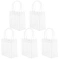 thumbnail image 1 of SHISUYAN Handle PVC Party Favor Bag 10Pack 9.4X4.7X2.6in For Daily Use, 1 of 8