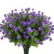 thumbnail image 1 of 8 Bundles Outdoor Artificial Flowers UV Resistant Boxwood for Indoor Outdoor Garden Home Decoration, 1 of 5